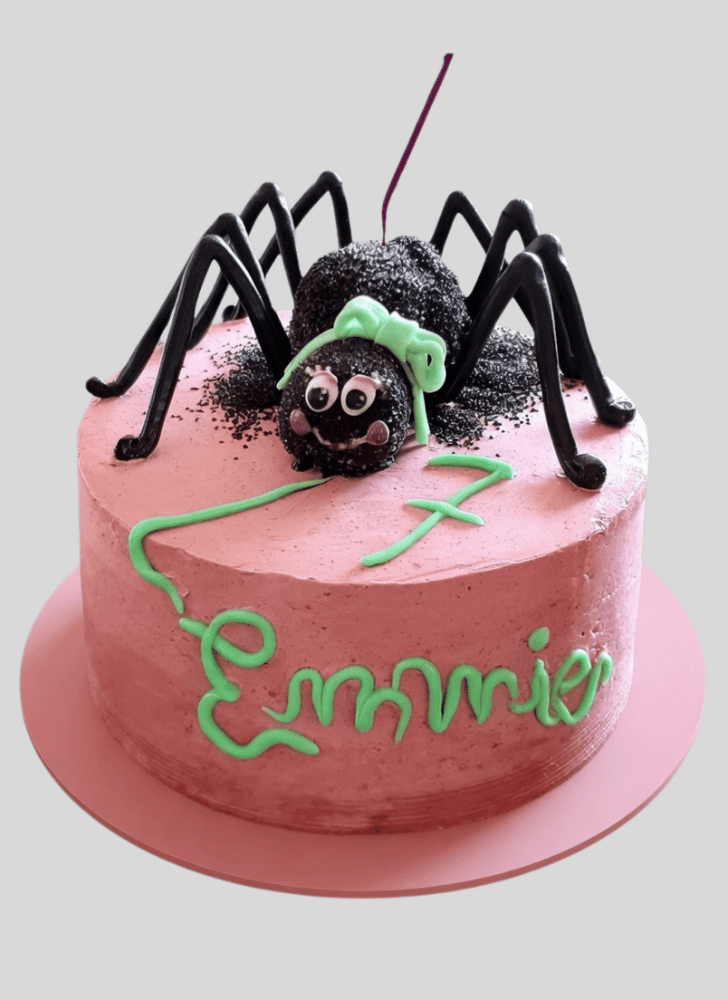 Pleasing Spider Cake