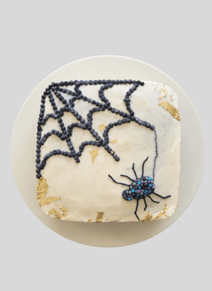 Pretty Spider Cake
