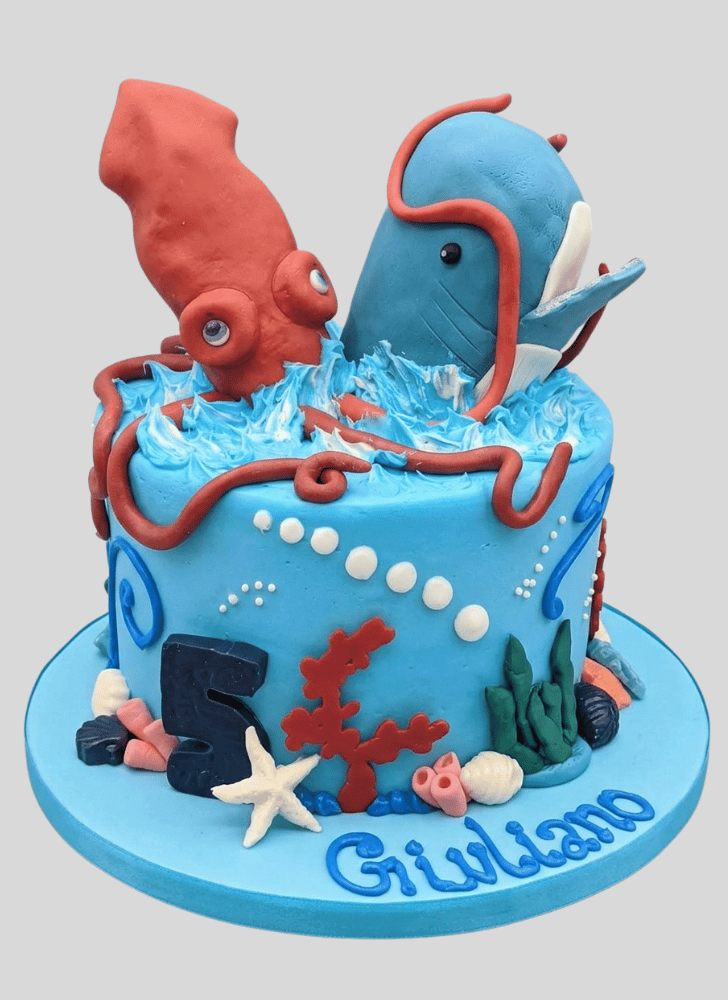 Captivating Squid Cake