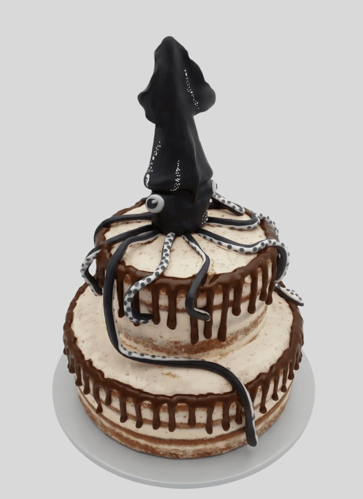 Charming Squid Cake