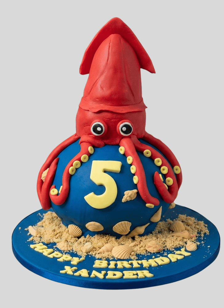Classy Squid Cake