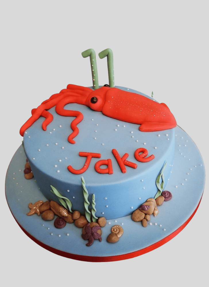 Divine Squid Cake