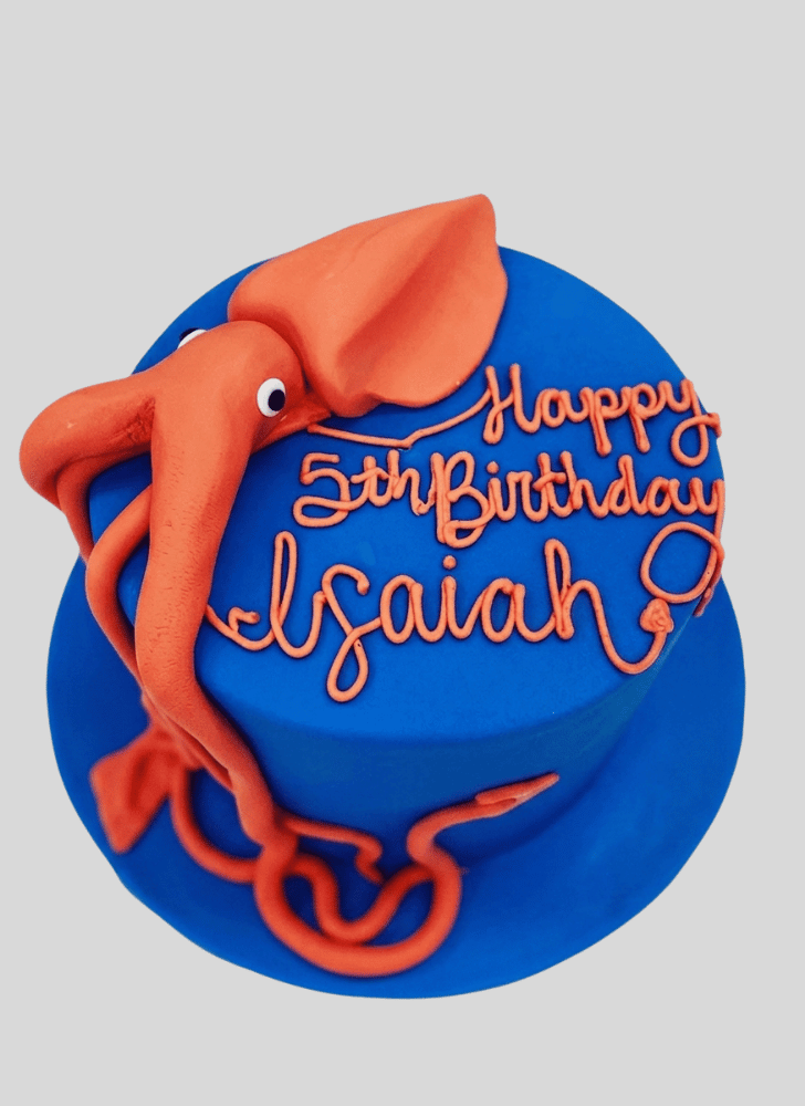 Elegant Squid Cake