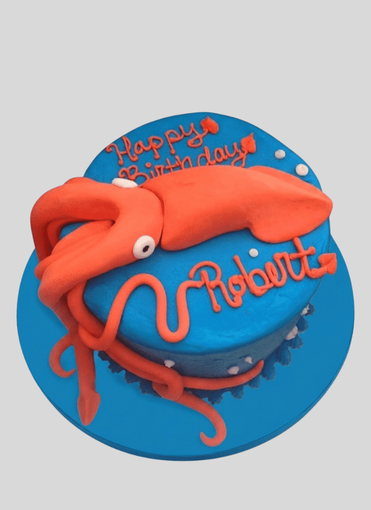 Exquisite Squid Cake