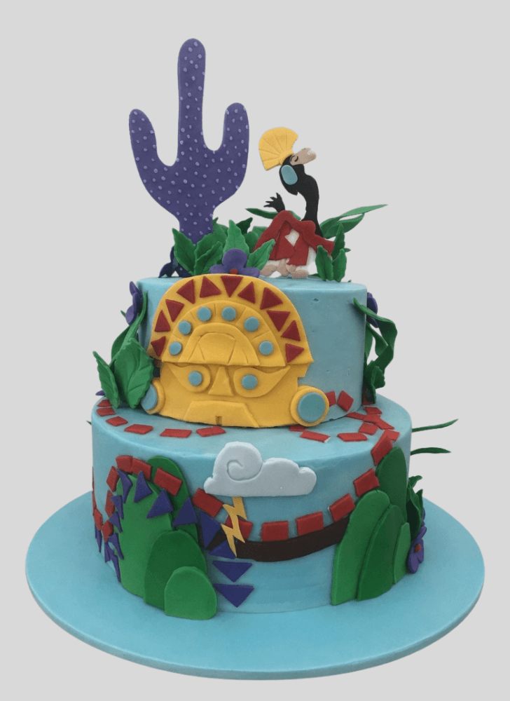 Bewitching The Emperor's New Groove Cake