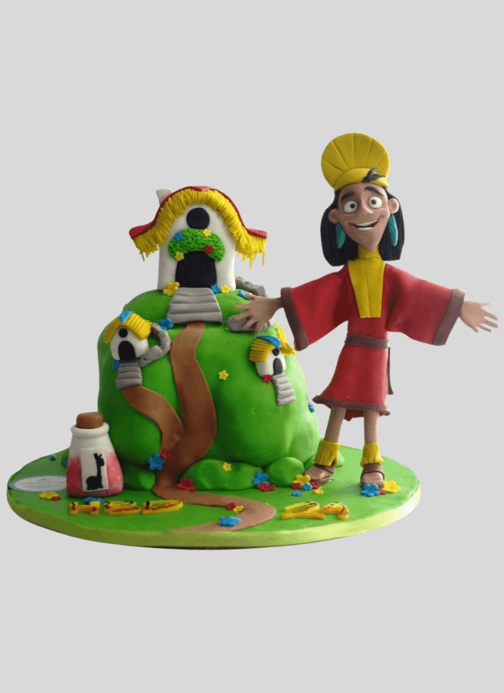 Classy The Emperor's New Groove Cake