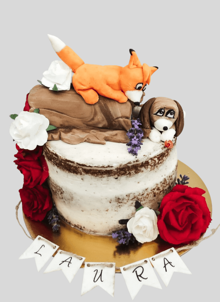 Bewitching The Fox and the Hound Cake