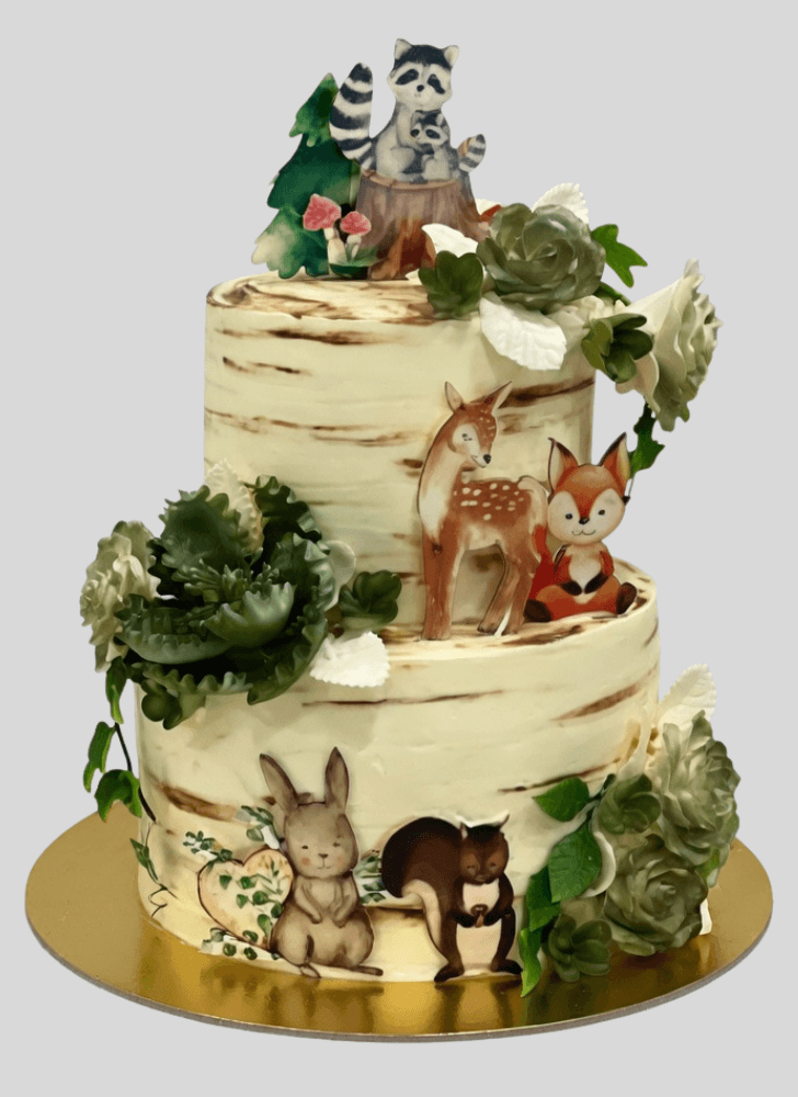 Classy The Fox and the Hound Cake