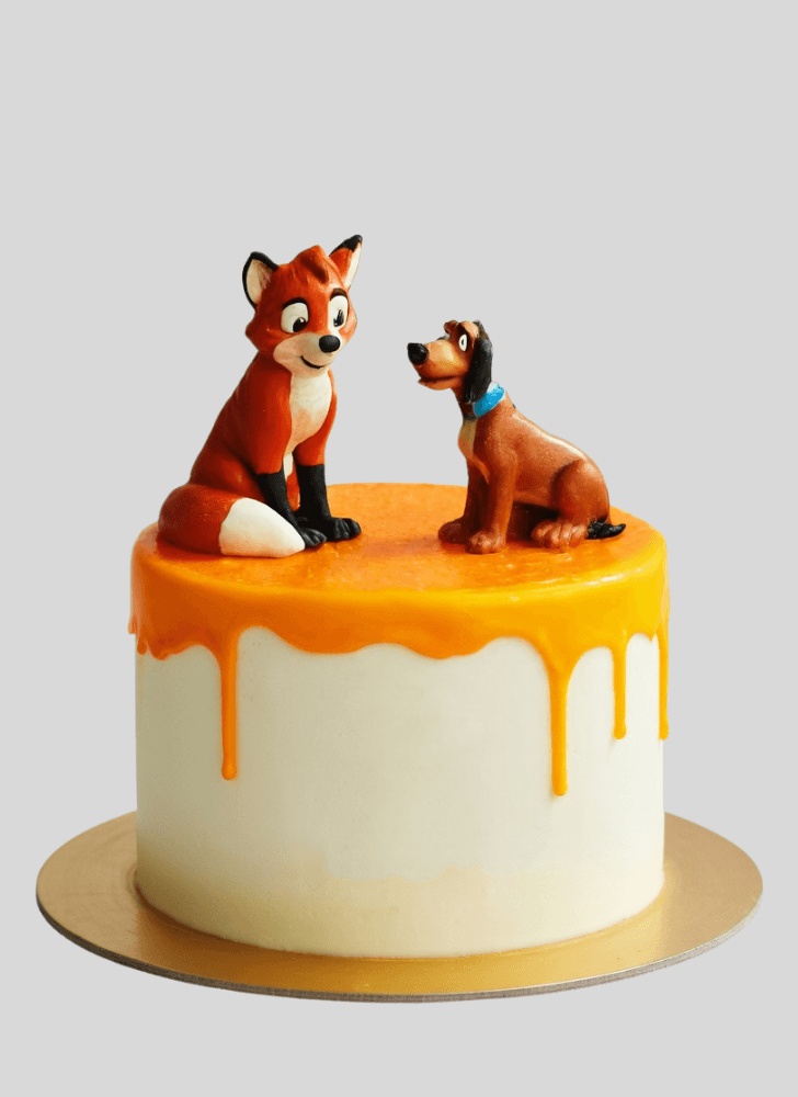 Excellent The Fox and the Hound Cake