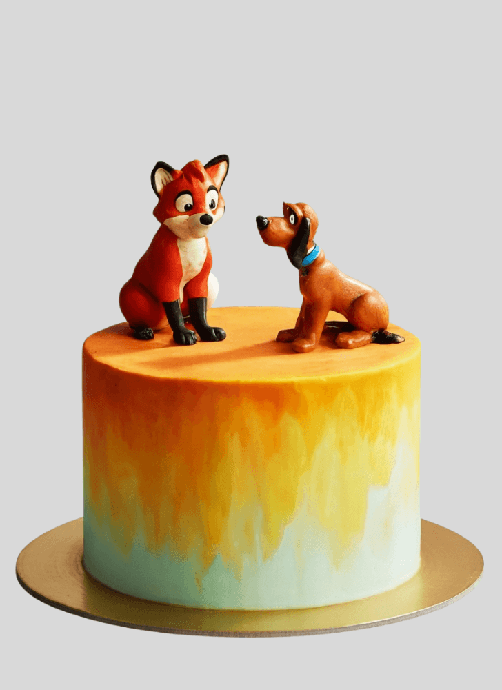 Fetching The Fox and the Hound Cake