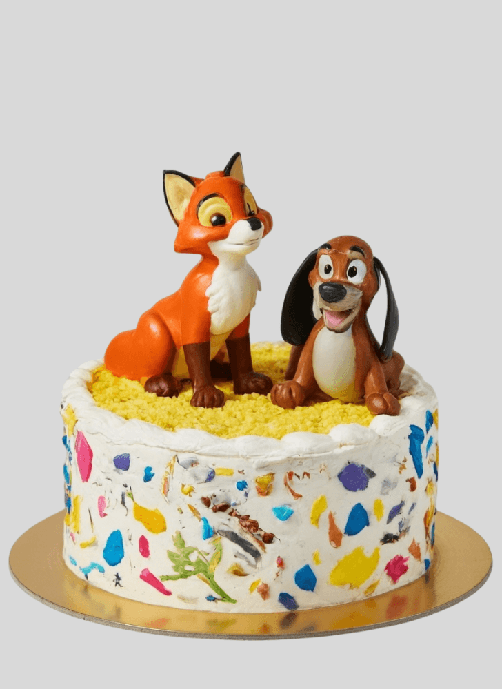 Magnetic The Fox and the Hound Cake