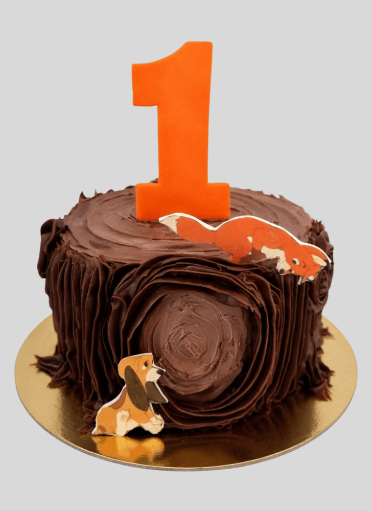 Marvelous The Fox and the Hound Cake
