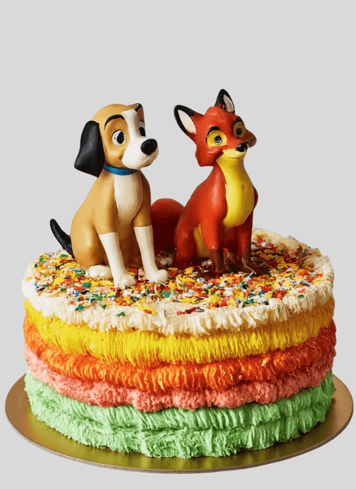 Splendid The Fox and the Hound Cake