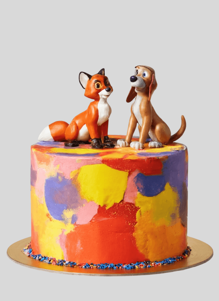 Superb The Fox and the Hound Cake