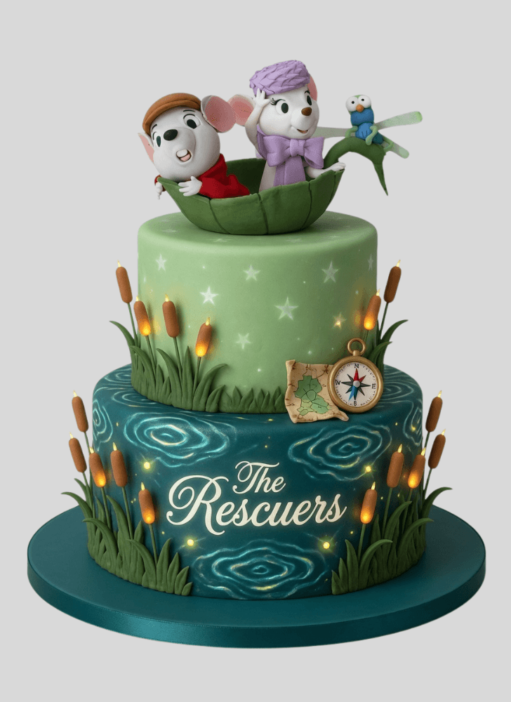 Admirable The Rescuers Cake Design