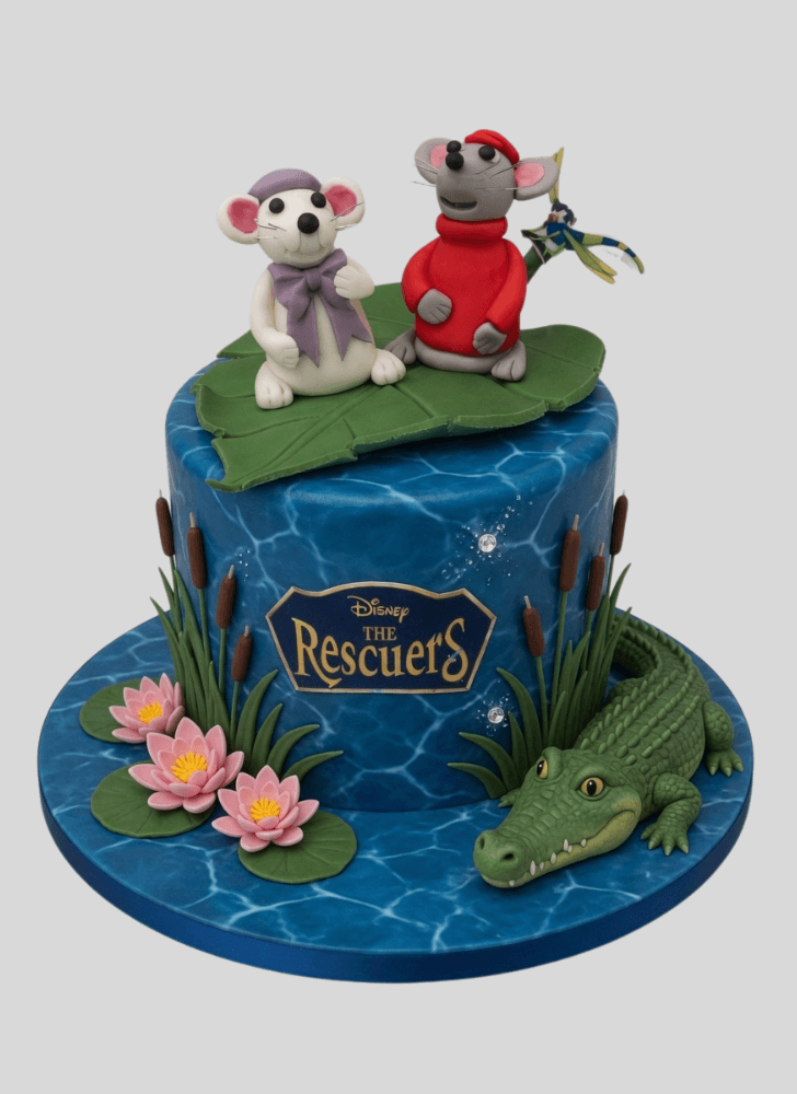 Bewitching The Rescuers Cake