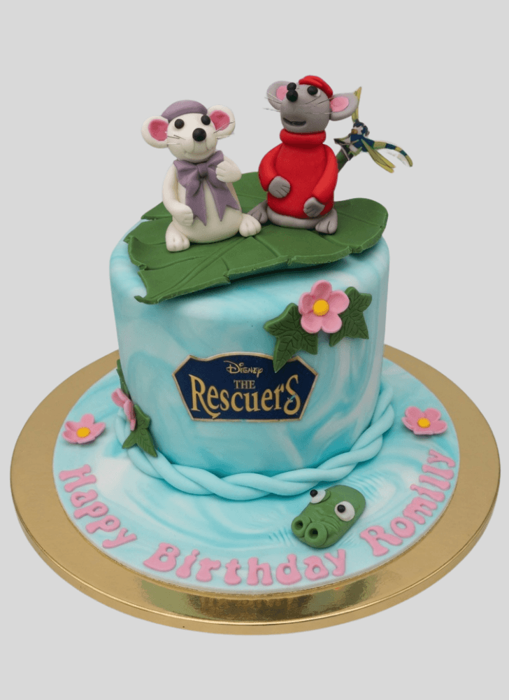 Comely The Rescuers Cake