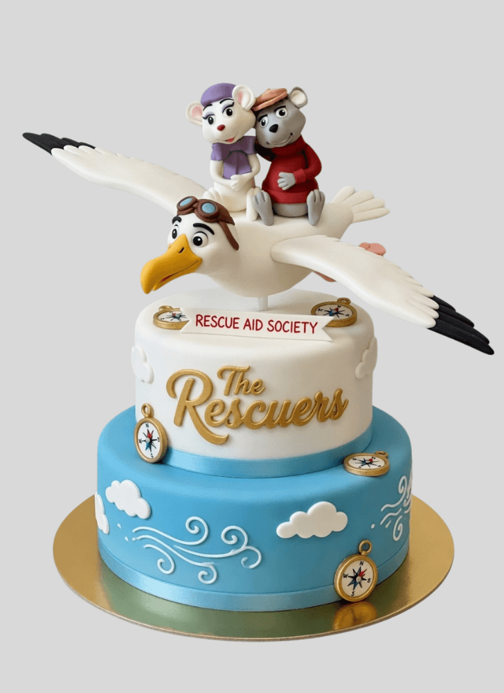 Elegant The Rescuers Cake