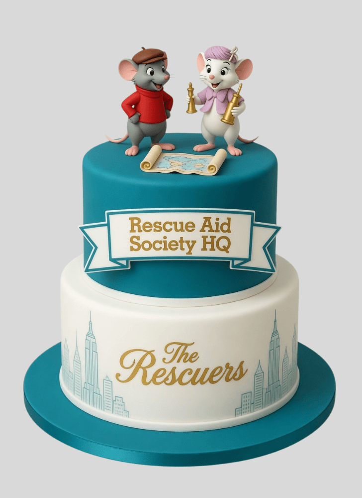 Excellent The Rescuers Cake