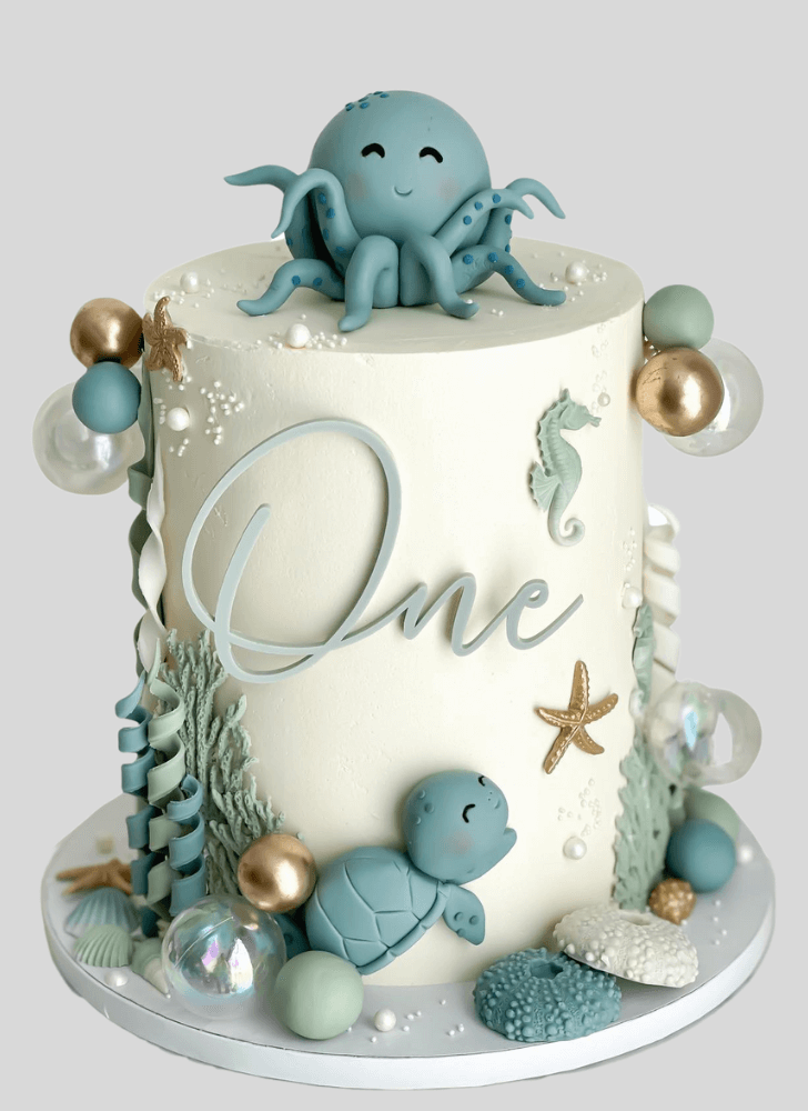 Adorable Turtle Cake