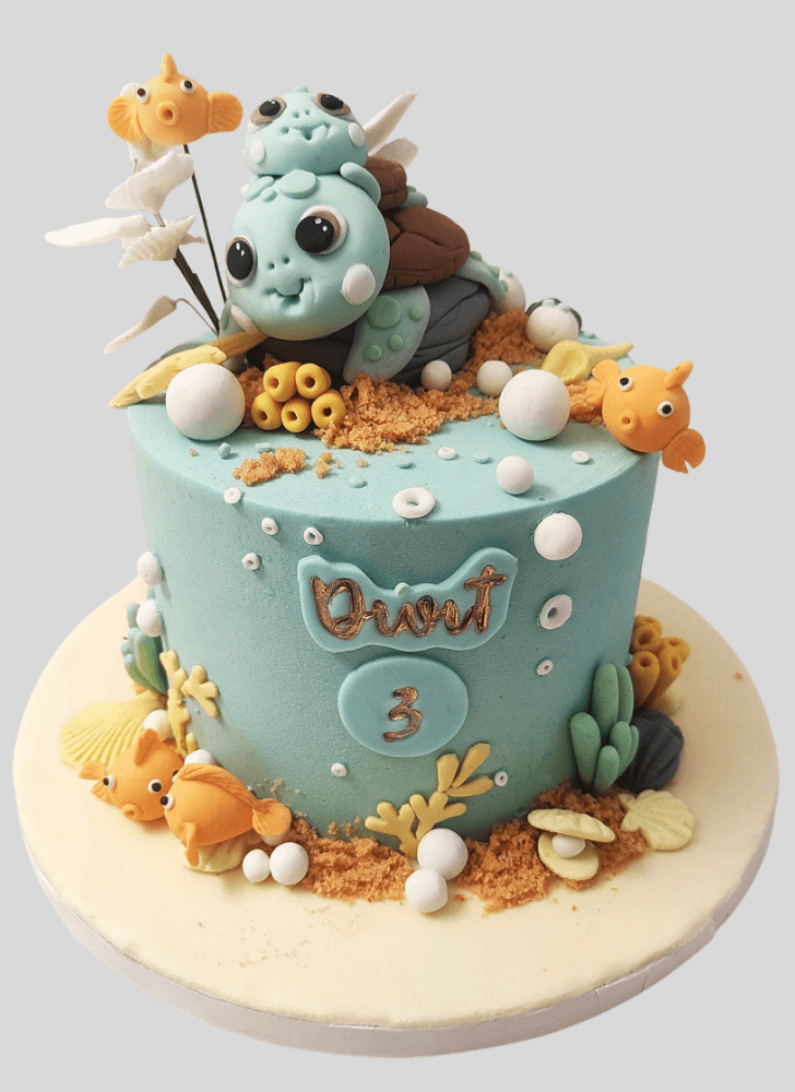 Captivating Turtle Cake