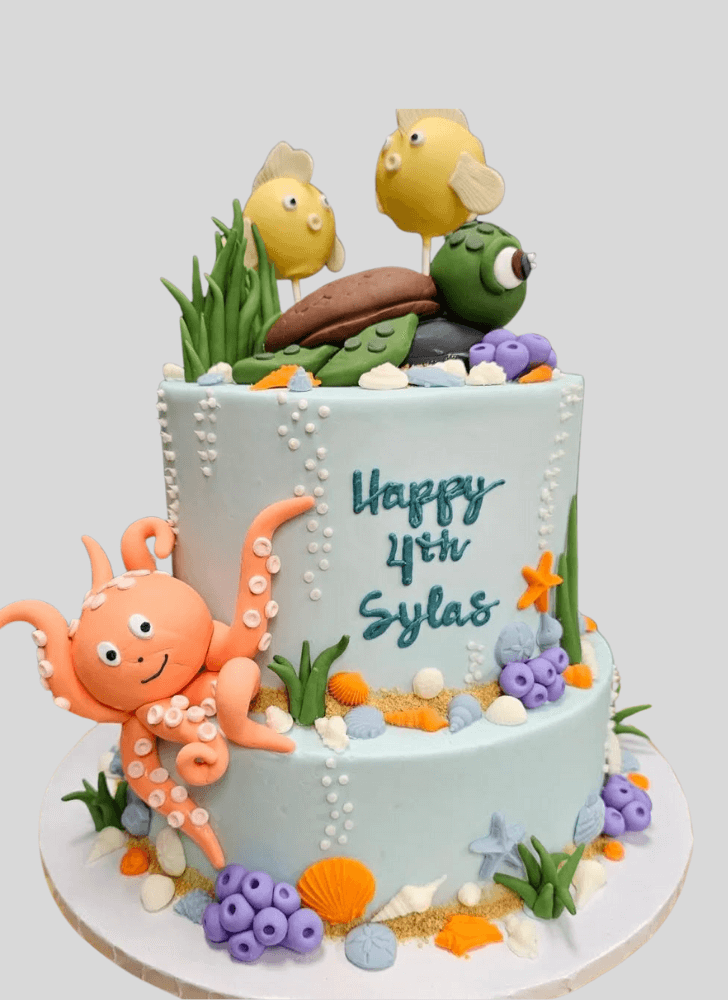 Delightful Turtle Cake