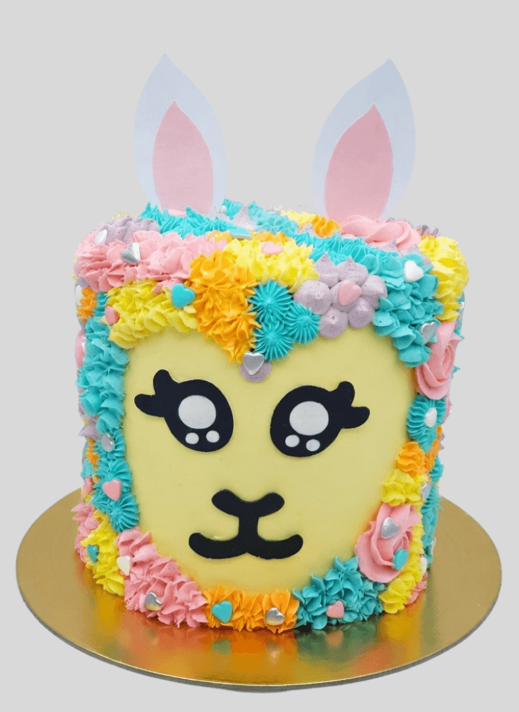 Beauteous Alpaca Cake