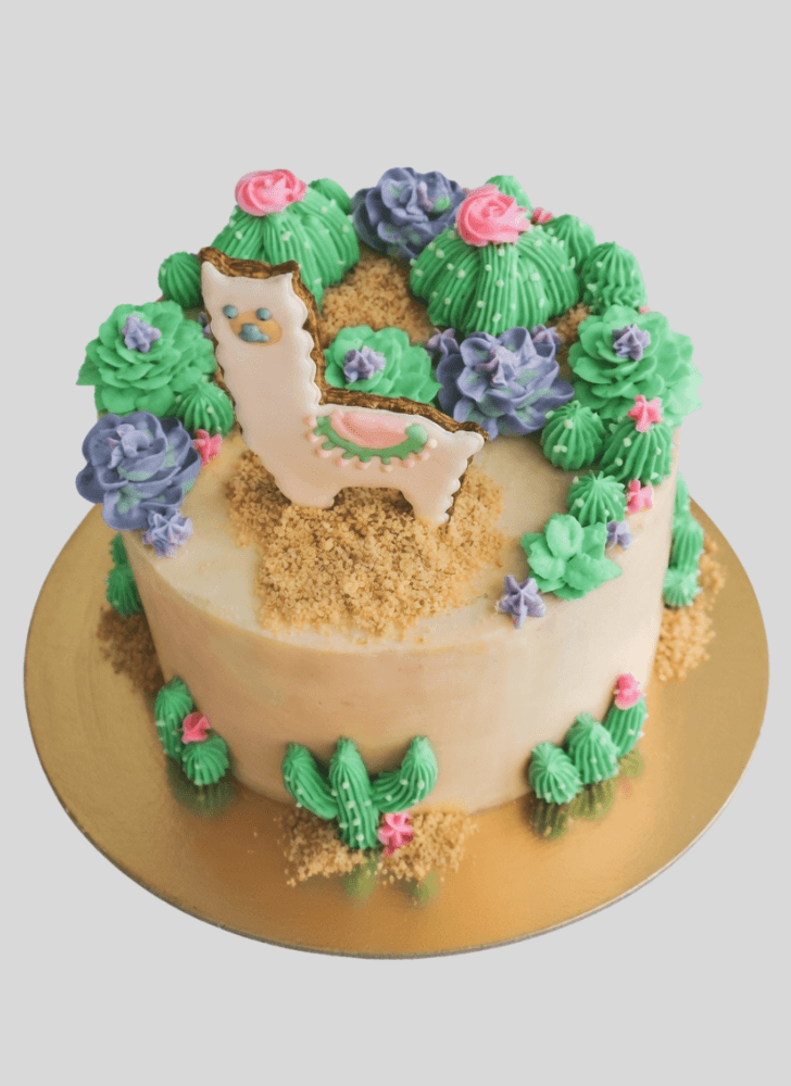 Excellent Alpaca Cake