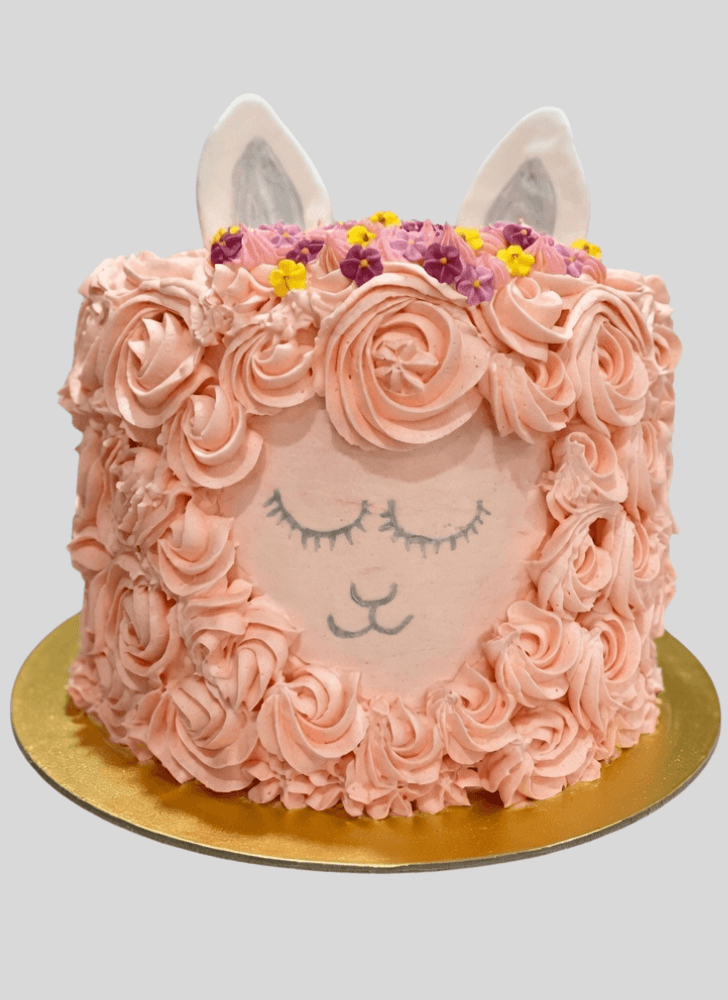 Exquisite Alpaca Cake