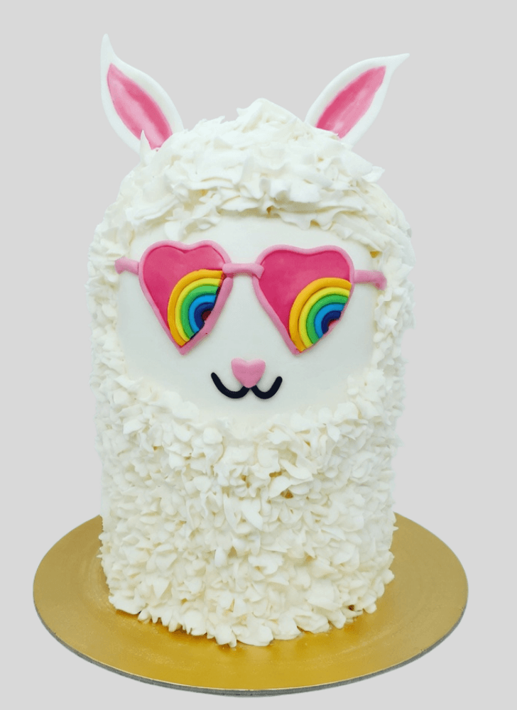 Handsome Alpaca Cake
