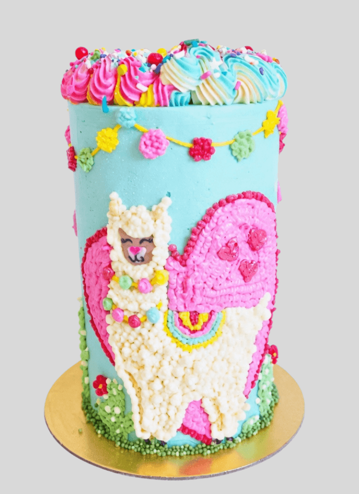 Magnificent Alpaca Cake