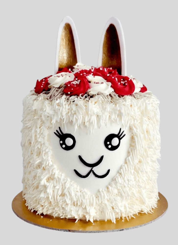 Mesmeric Alpaca Cake