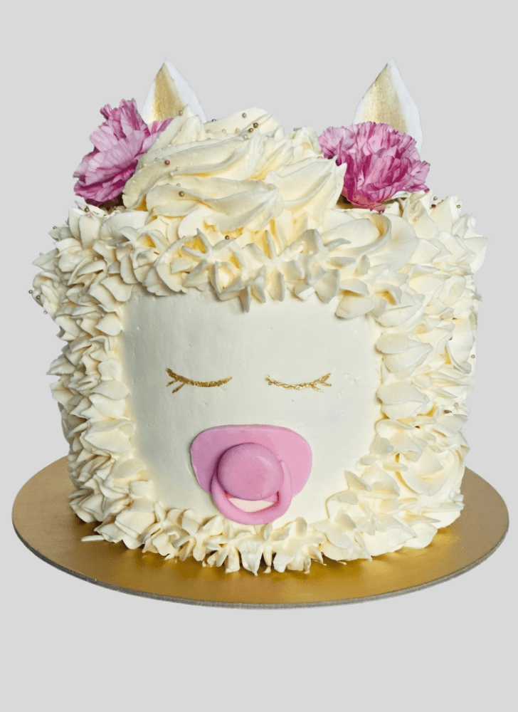 Ravishing Alpaca Cake