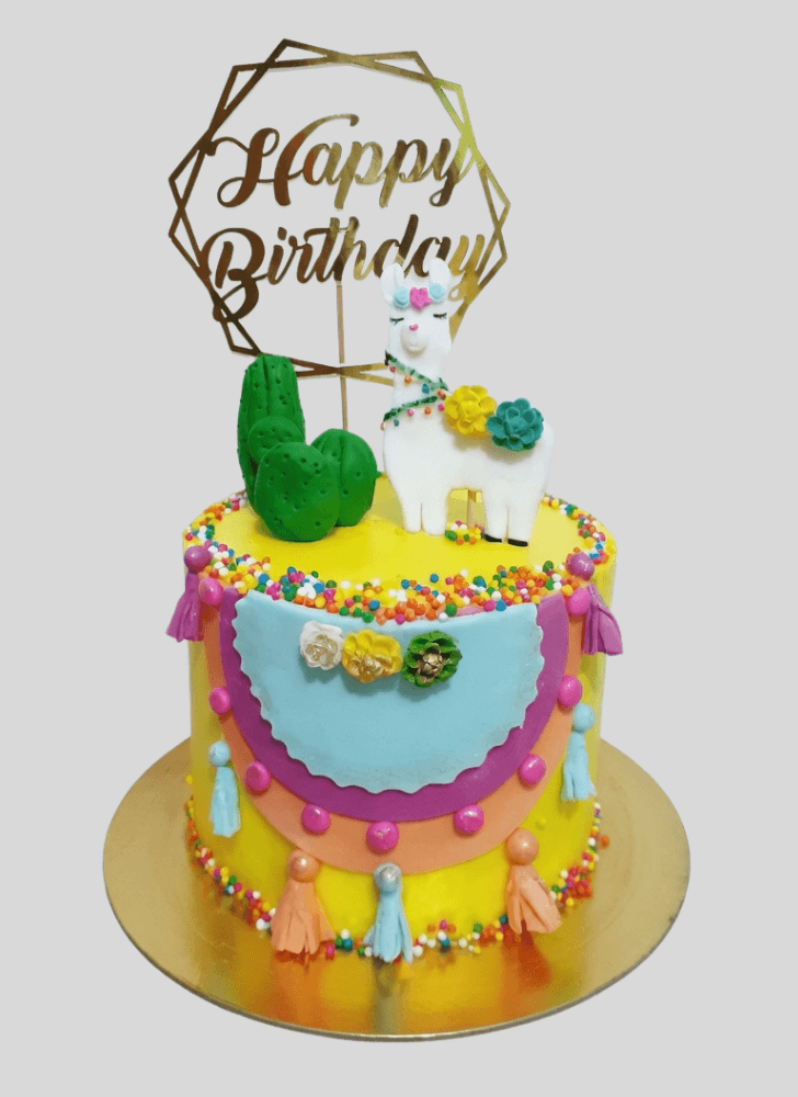 Splendid Alpaca Cake