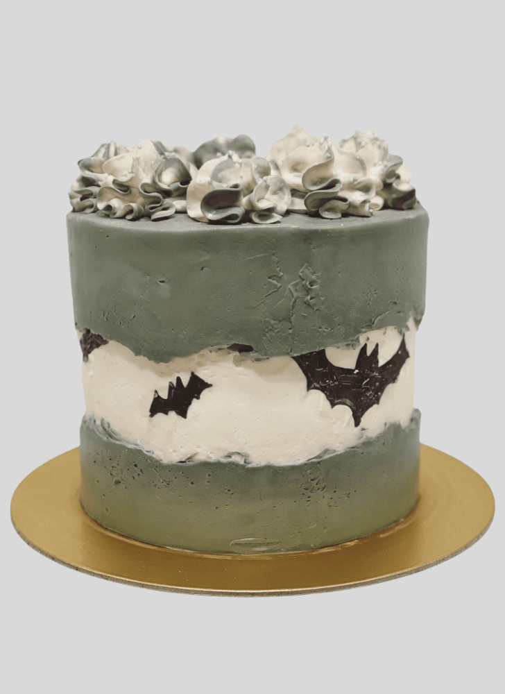 Alluring Bat Cake
