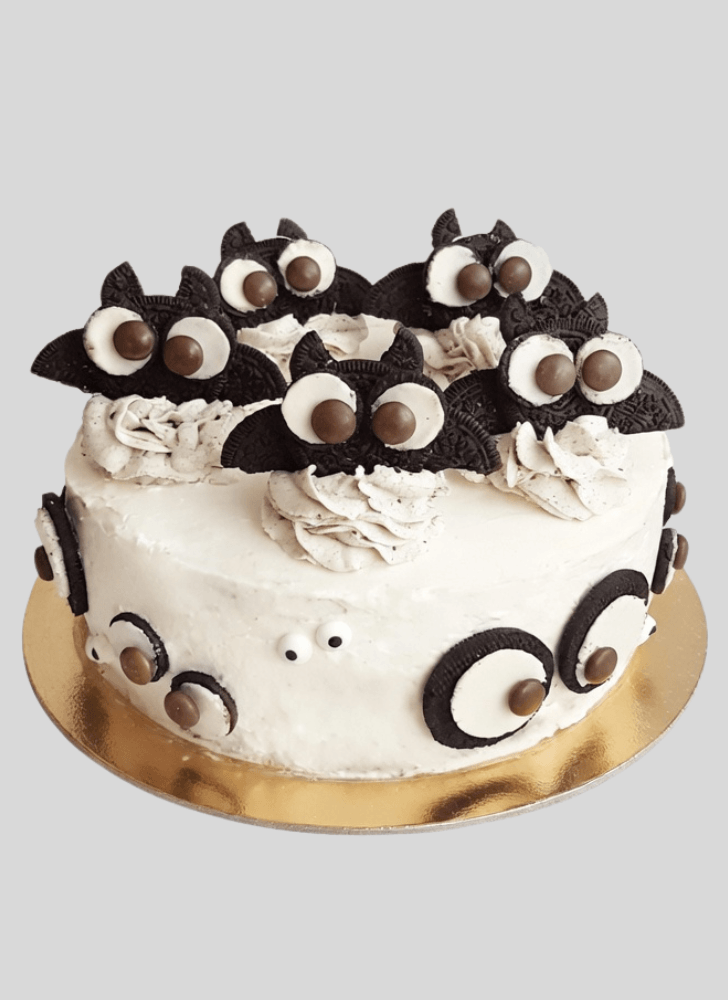 Bewitching Bat Cake
