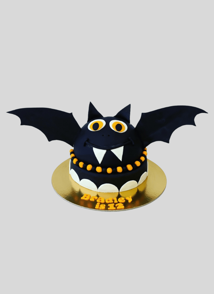 Fascinating Bat Cake