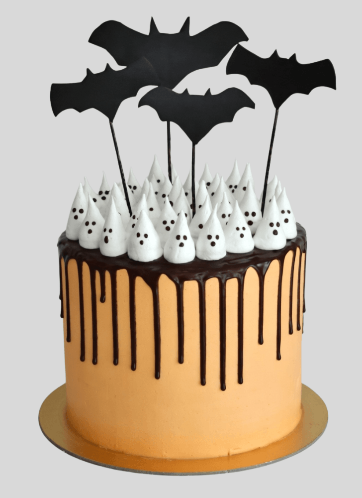 Inviting Bat Cake