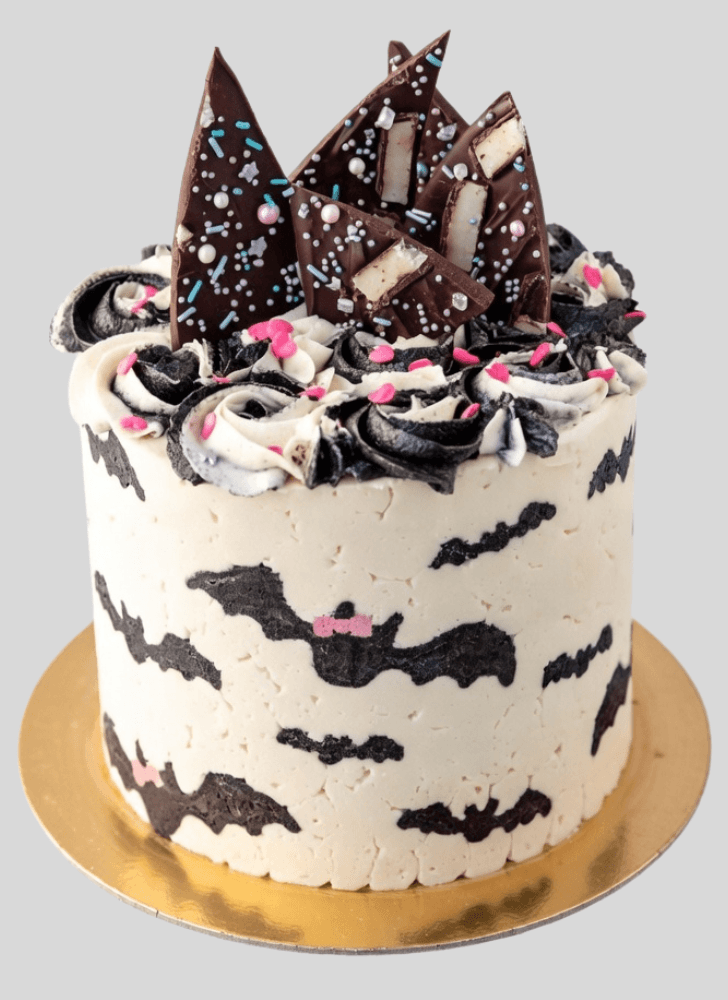 Radiant Bat Cake