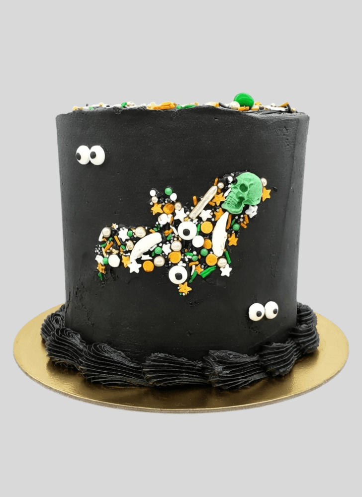 Wonderful Bat Cake Design