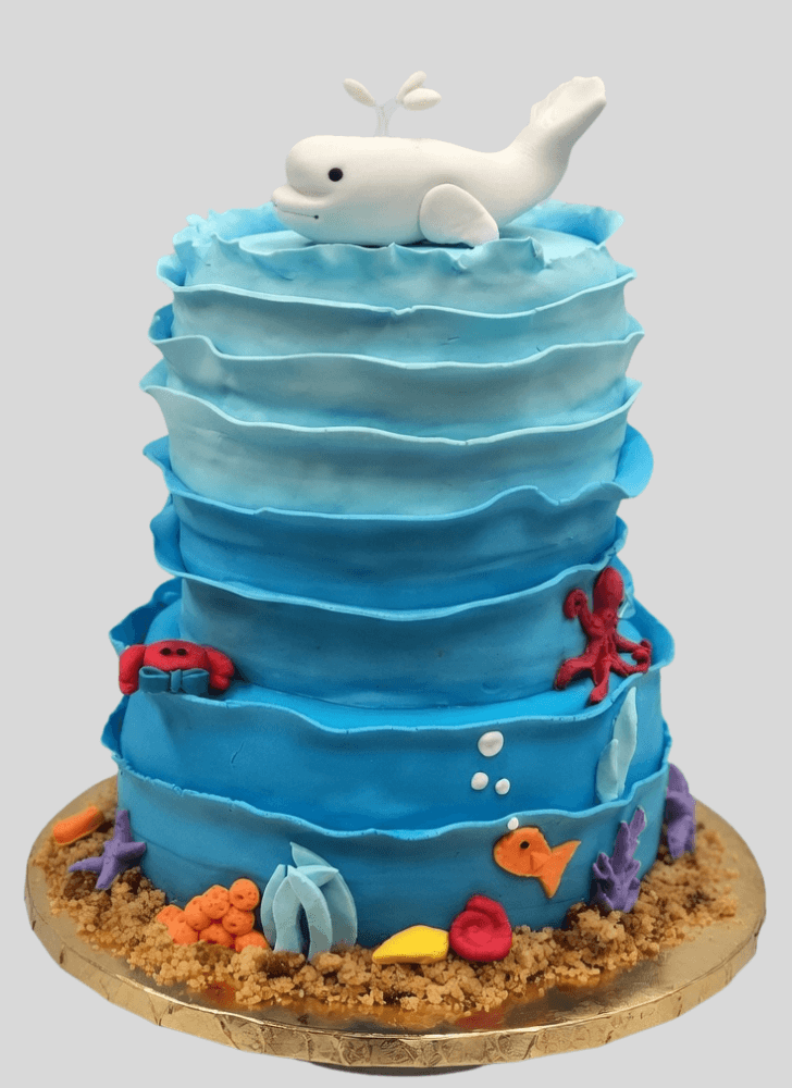 Adorable Beluga Cake