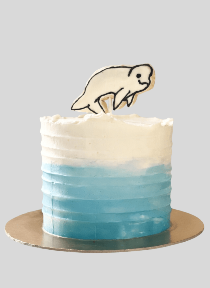 Charming Beluga Cake