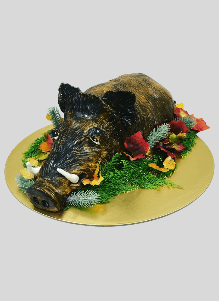 Captivating Boar Cake