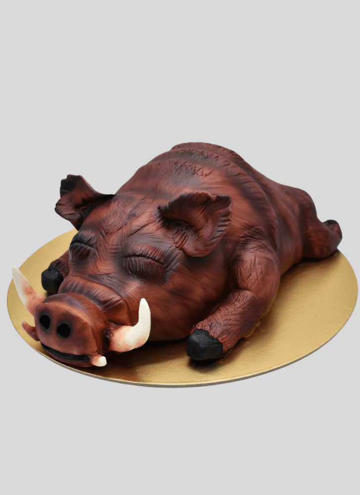 Dazzling Boar Cake