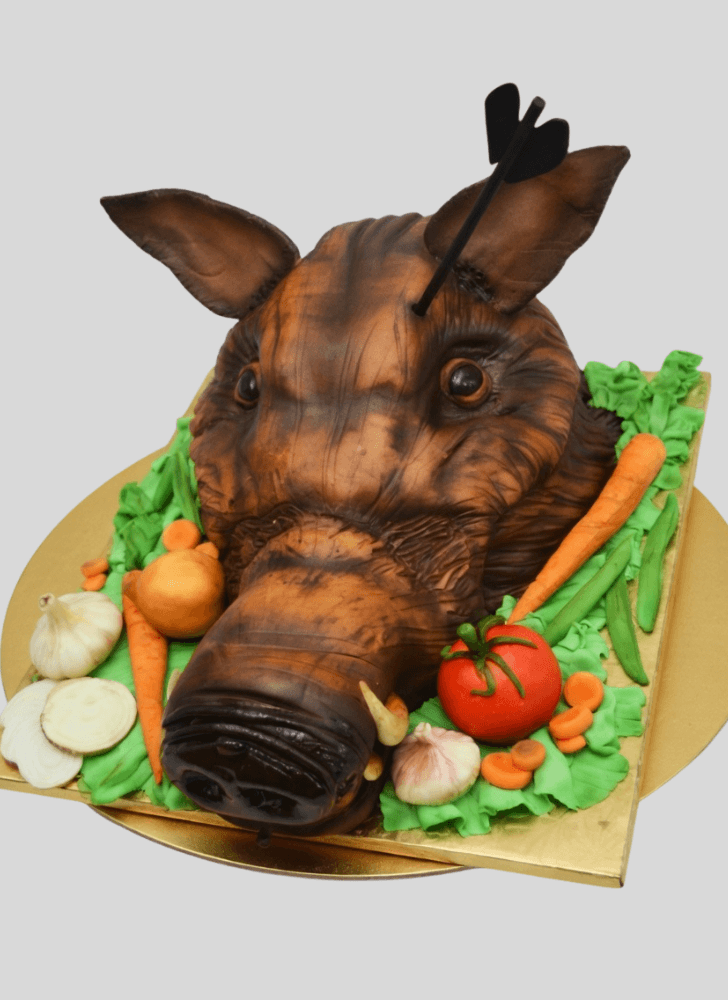 ElegBoar Boar Cake