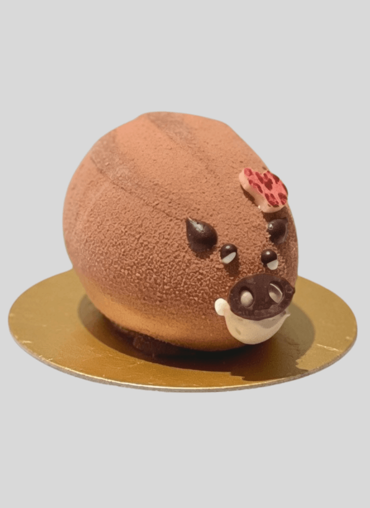 Pretty Boar Cake