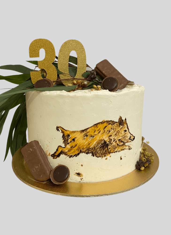 Good Looking Boar Cake