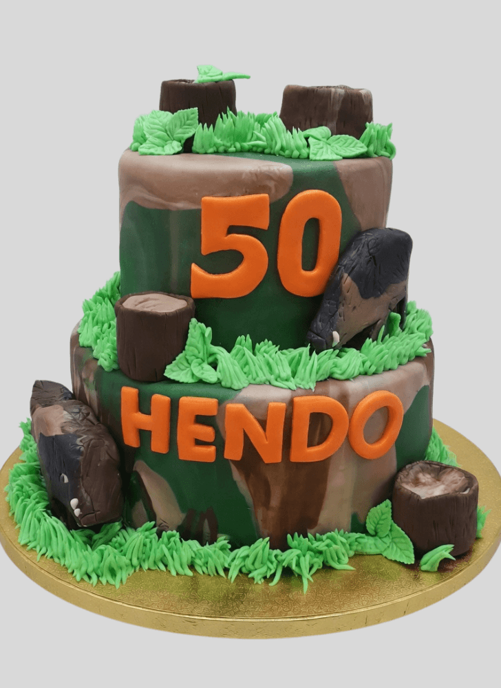 Nice Looking Boar Cake