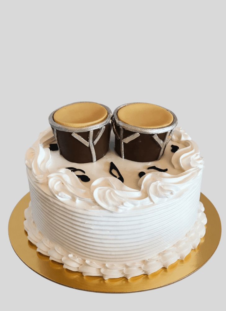 Alluring Bongo Cake