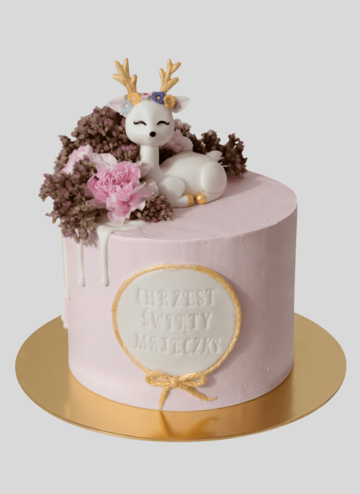 Alluring Deer Cake